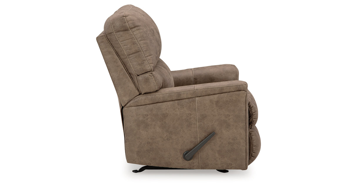 Navi Fossil Recliner from Ashley - Luna Furniture