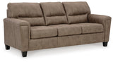 Navi Fossil Sofa and Recliner from Ashley - Luna Furniture