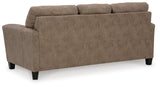 Navi Fossil Sofa and Recliner from Ashley - Luna Furniture