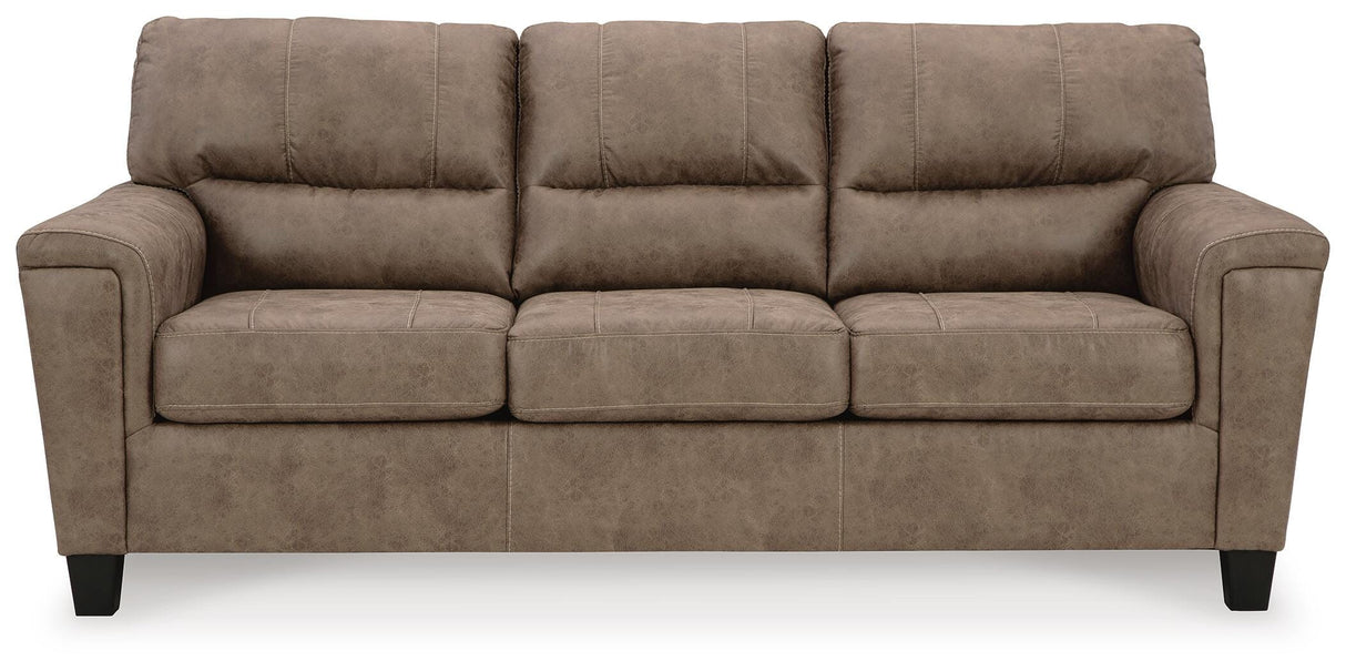 Navi Fossil Sofa and Recliner from Ashley - Luna Furniture