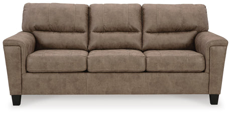 Navi Fossil Sofa and Recliner from Ashley - Luna Furniture