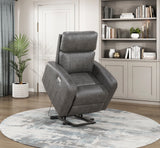 9424GY-1LT Power Lift Chair from Homelegance - Luna Furniture