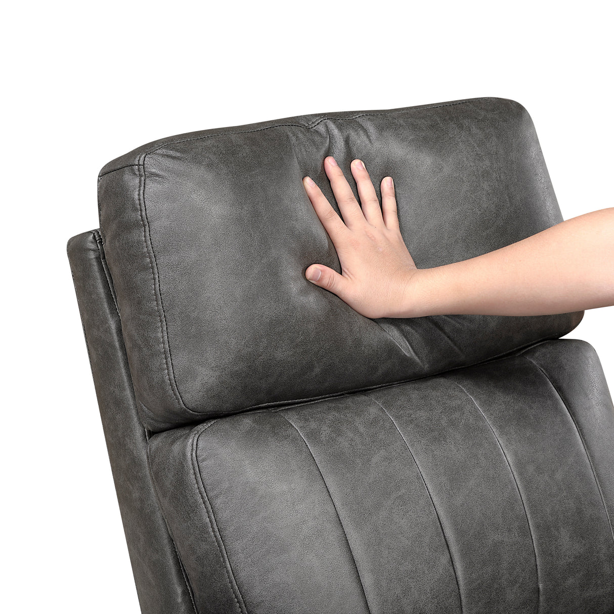 9424GY-1LT Power Lift Chair from Homelegance - Luna Furniture