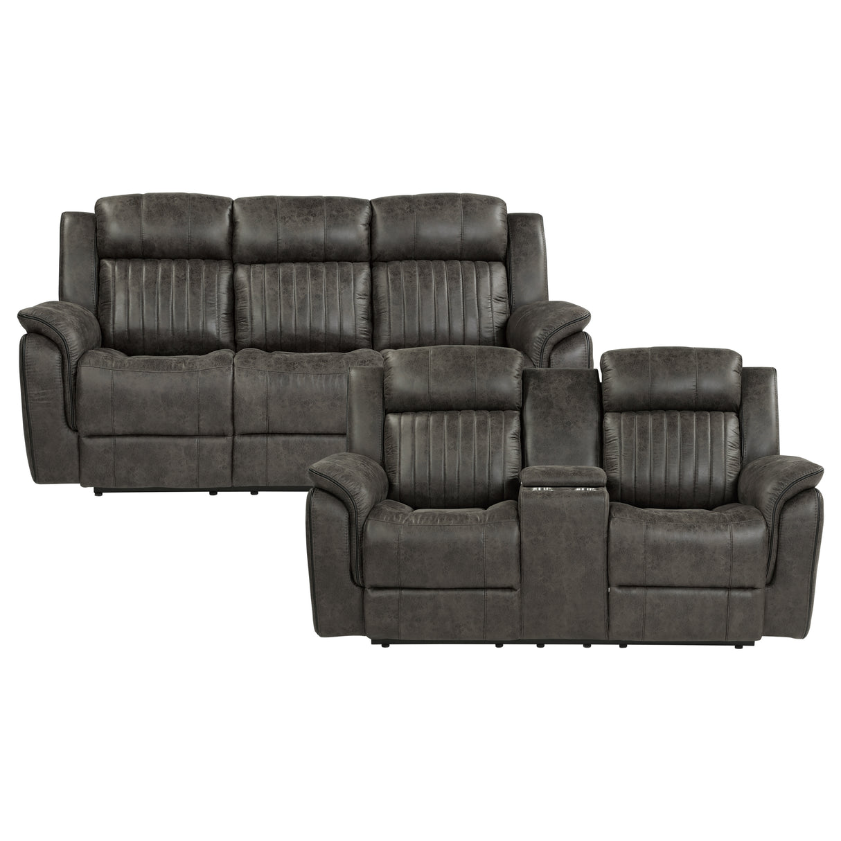 Wiley Brown Power Reclining Chair from Homelegance - Luna Furniture