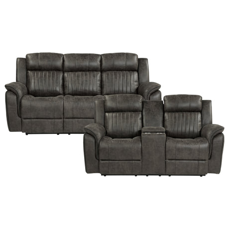 Wiley Brown Power Reclining Chair from Homelegance - Luna Furniture