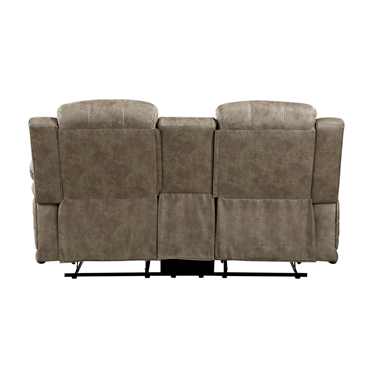 Centeroak Sandy Brown Reclining Chair from Homelegance - Luna Furniture
