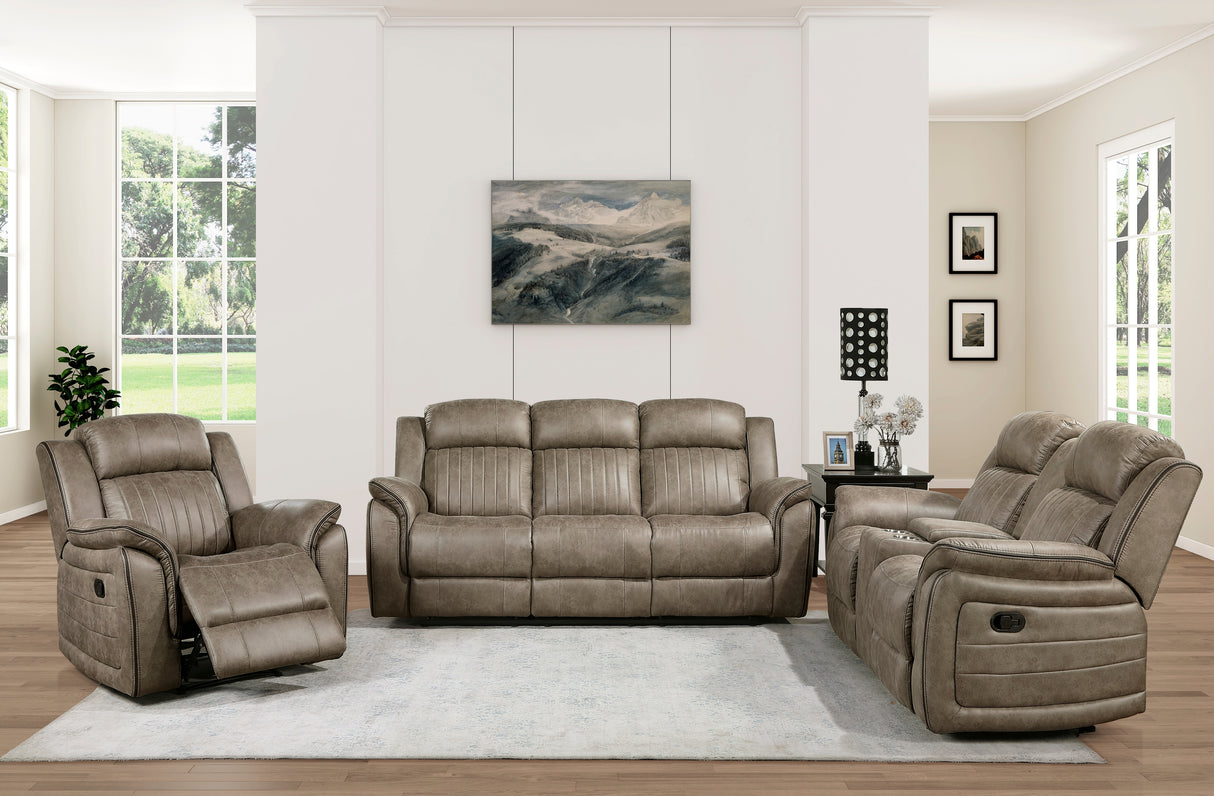 9501MBE-1 Swivel Glider Reclining Chair from Homelegance - Luna Furniture
