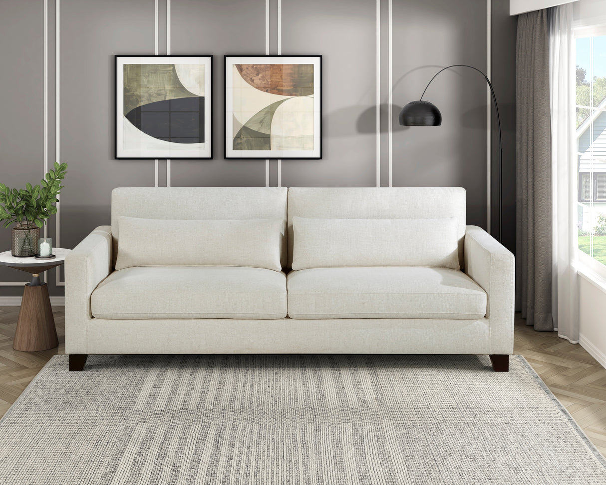 Zeke Ivory Sofa from Homelegance - Luna Furniture