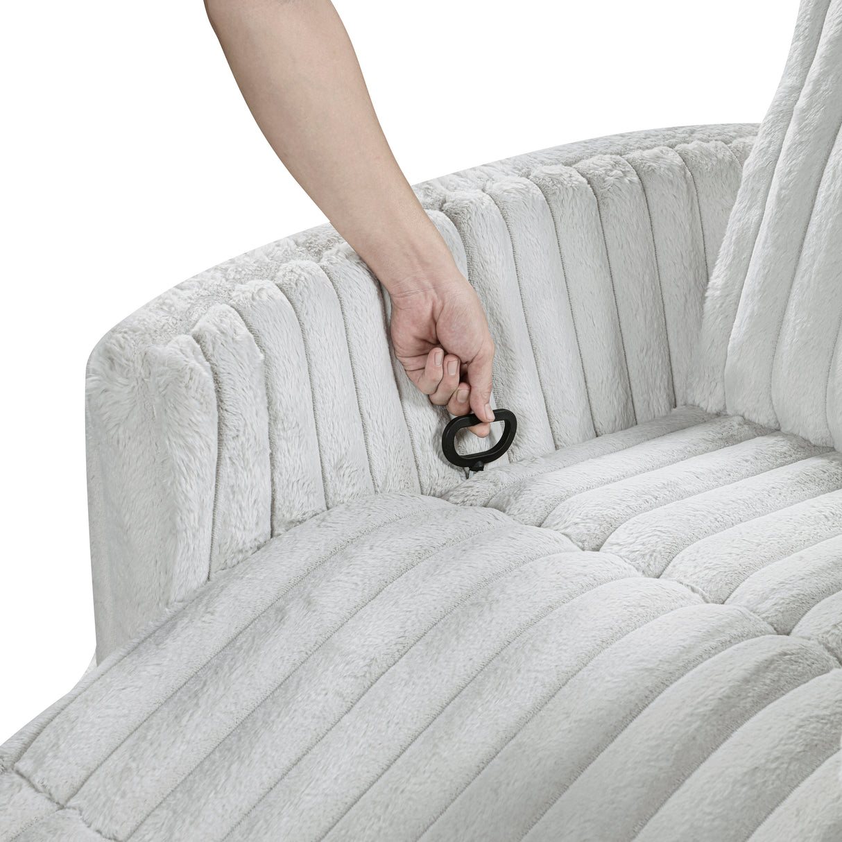 9501MBE-1 Swivel Glider Reclining Chair from Homelegance - Luna Furniture
