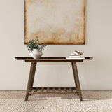 Ornelas Mango Brown Solid Wood Console Table from Coaster - Luna Furniture
