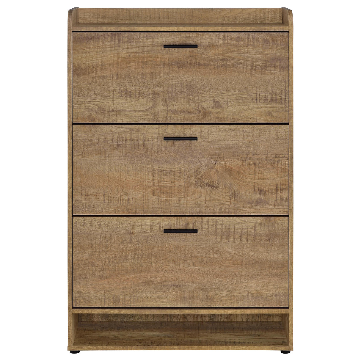 Denia Mango 3-tier Engineered Wood Shoe Cabinet from Coaster - Luna Furniture