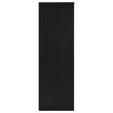 Noble Black 2-door Bedroom Wardrobe Storage Cabinet Armoire from Coaster - Luna Furniture
