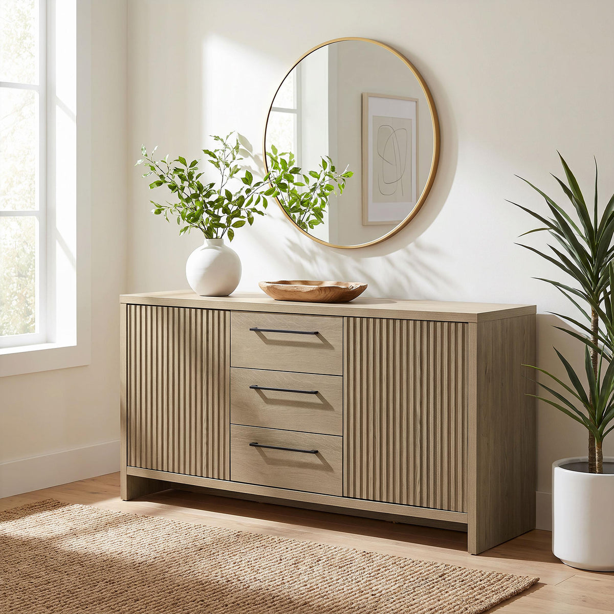 Amery Latte 3-Drawer Accent Cabinet from Coaster - Luna Furniture