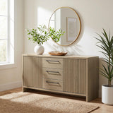 Amery Latte 3-Drawer Accent Cabinet from Coaster - Luna Furniture