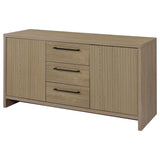 Amery Latte 3-Drawer Accent Cabinet from Coaster - Luna Furniture