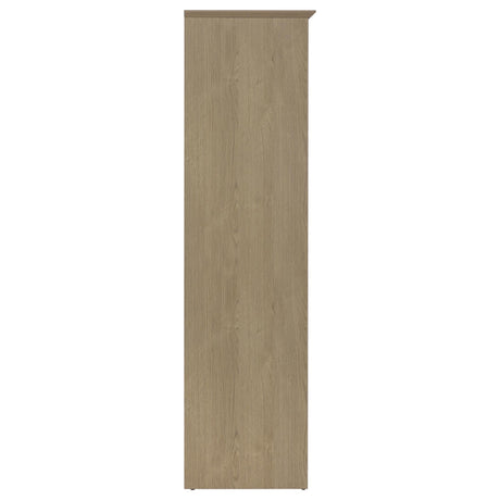 Arvida Latte 2-Door Wardrobe Storage Cabinet from Coaster - Luna Furniture