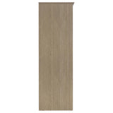 Canova Latte 3-Door Wardrobe Storage Cabinet from Coaster - Luna Furniture