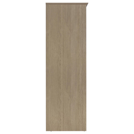 Canova Latte 3-Door Wardrobe Storage Cabinet from Coaster - Luna Furniture