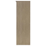 Canova Latte 3-Door Wardrobe Storage Cabinet from Coaster - Luna Furniture