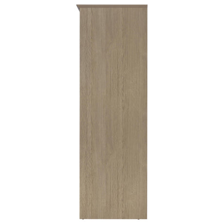 Canova Latte 3-Door Wardrobe Storage Cabinet from Coaster - Luna Furniture