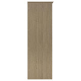 Cassara Latte 2-Door Wardrobe Storage Cabinet from Coaster - Luna Furniture