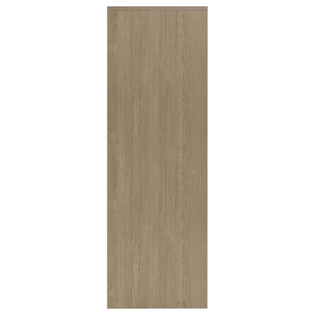 Cerda Latte 3-Door Wardrobe Storage Cabinet from Coaster - Luna Furniture