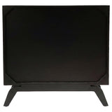 Marlon Black 2-Door Floral Bone Inlay Accent Cabinet from Coaster - Luna Furniture