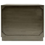 Parkes Distressed Grey 2-door Bone Inlay Accent Cabinet from Coaster - Luna Furniture