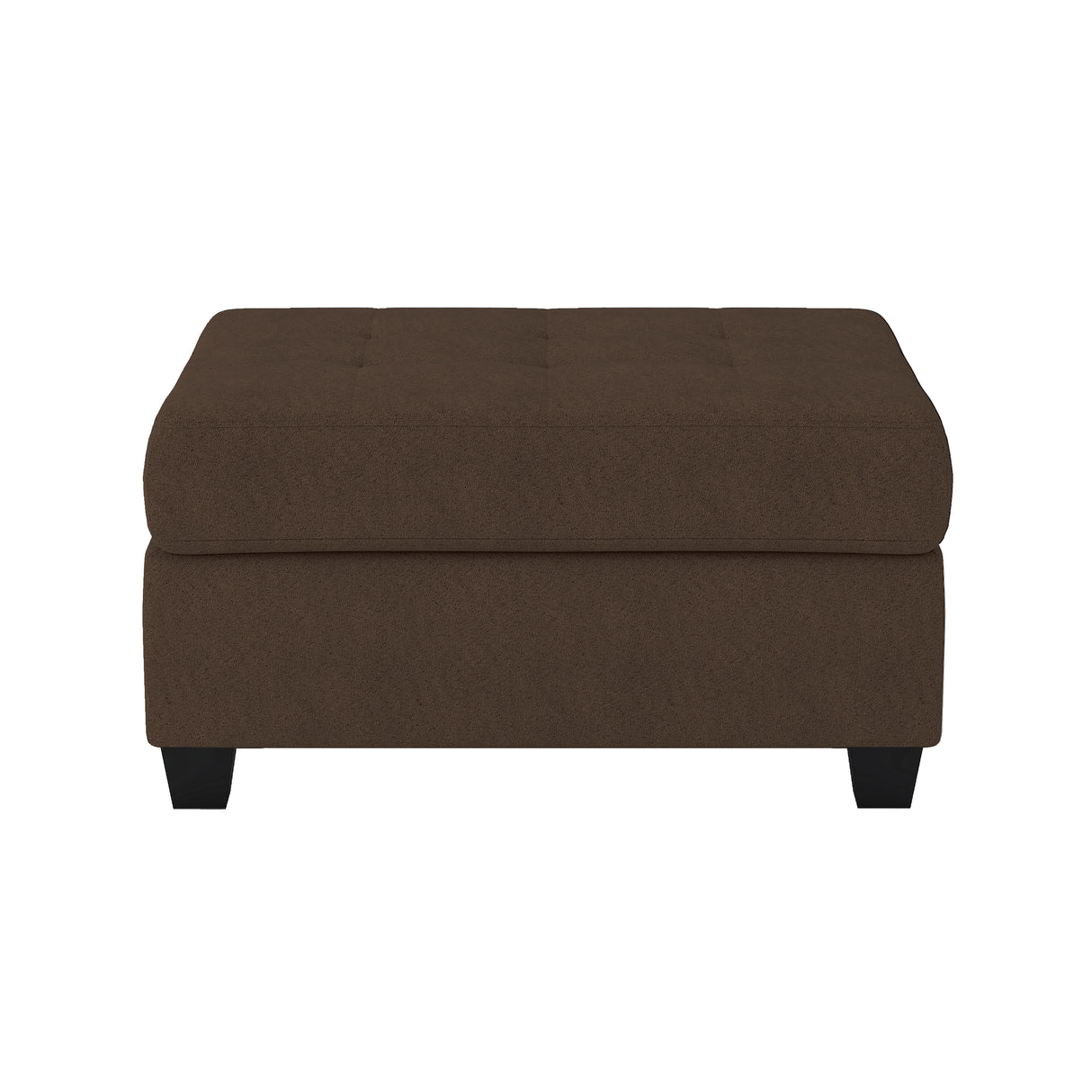Maston Chocolate Ottoman from Homelegance - Luna Furniture