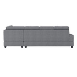 Maston Light Gray Ottoman from Homelegance - Luna Furniture