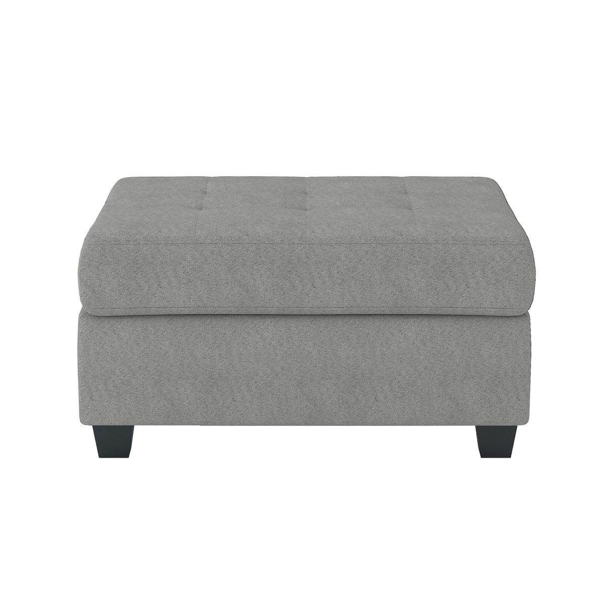 Maston Light Gray Ottoman from Homelegance - Luna Furniture