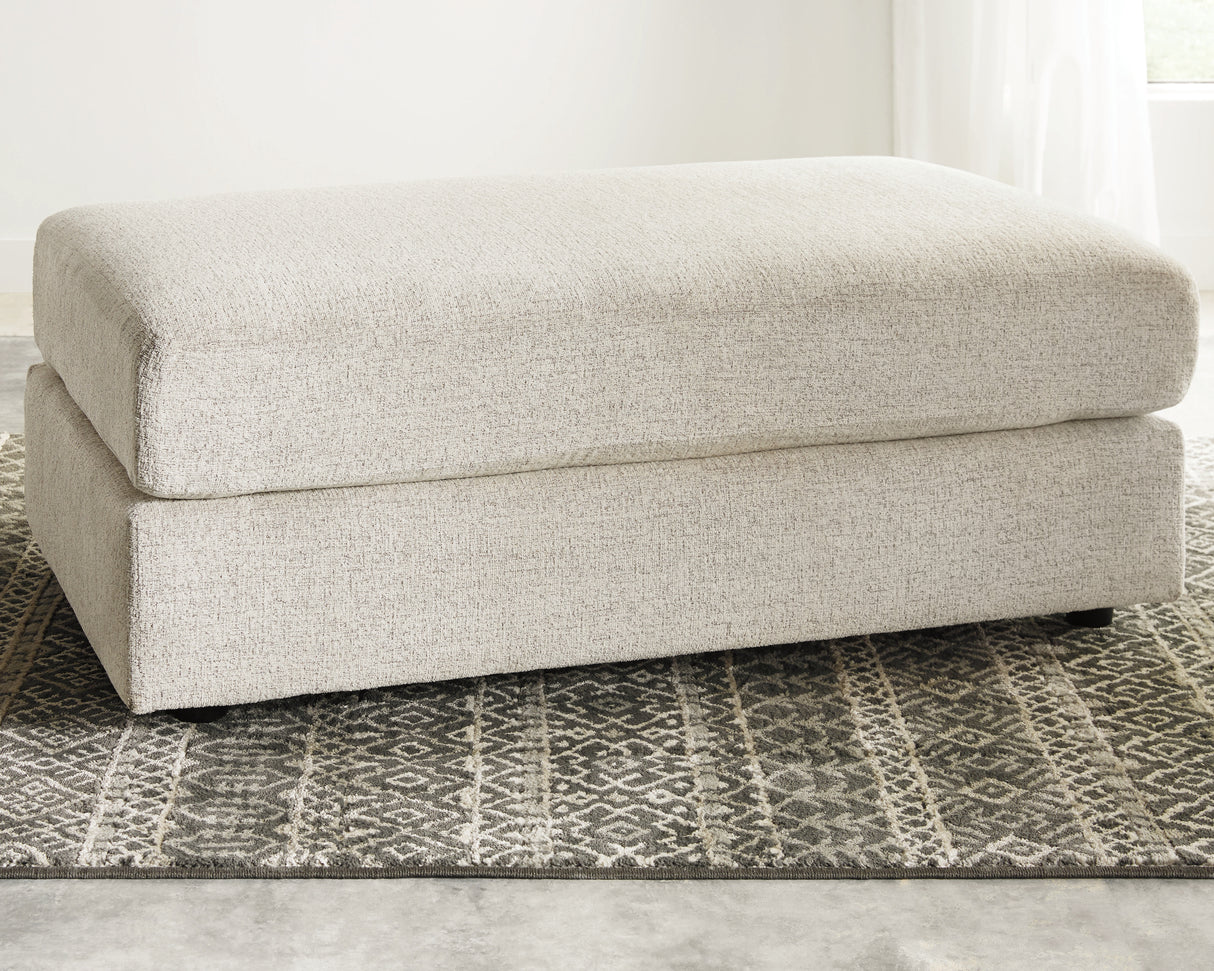 Soletren Stone Oversized Ottoman from Ashley - Luna Furniture