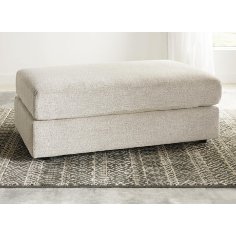 Soletren Stone Oversized Ottoman from Ashley - Luna Furniture