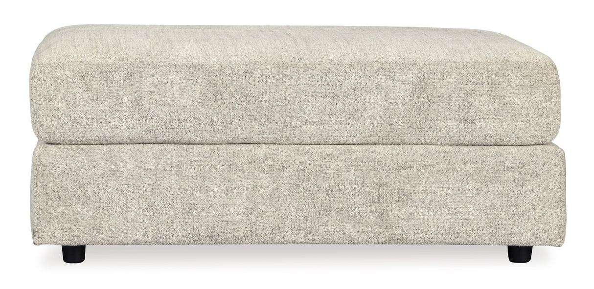 Soletren Stone Oversized Ottoman from Ashley - Luna Furniture