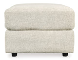 Soletren Stone Oversized Ottoman from Ashley - Luna Furniture