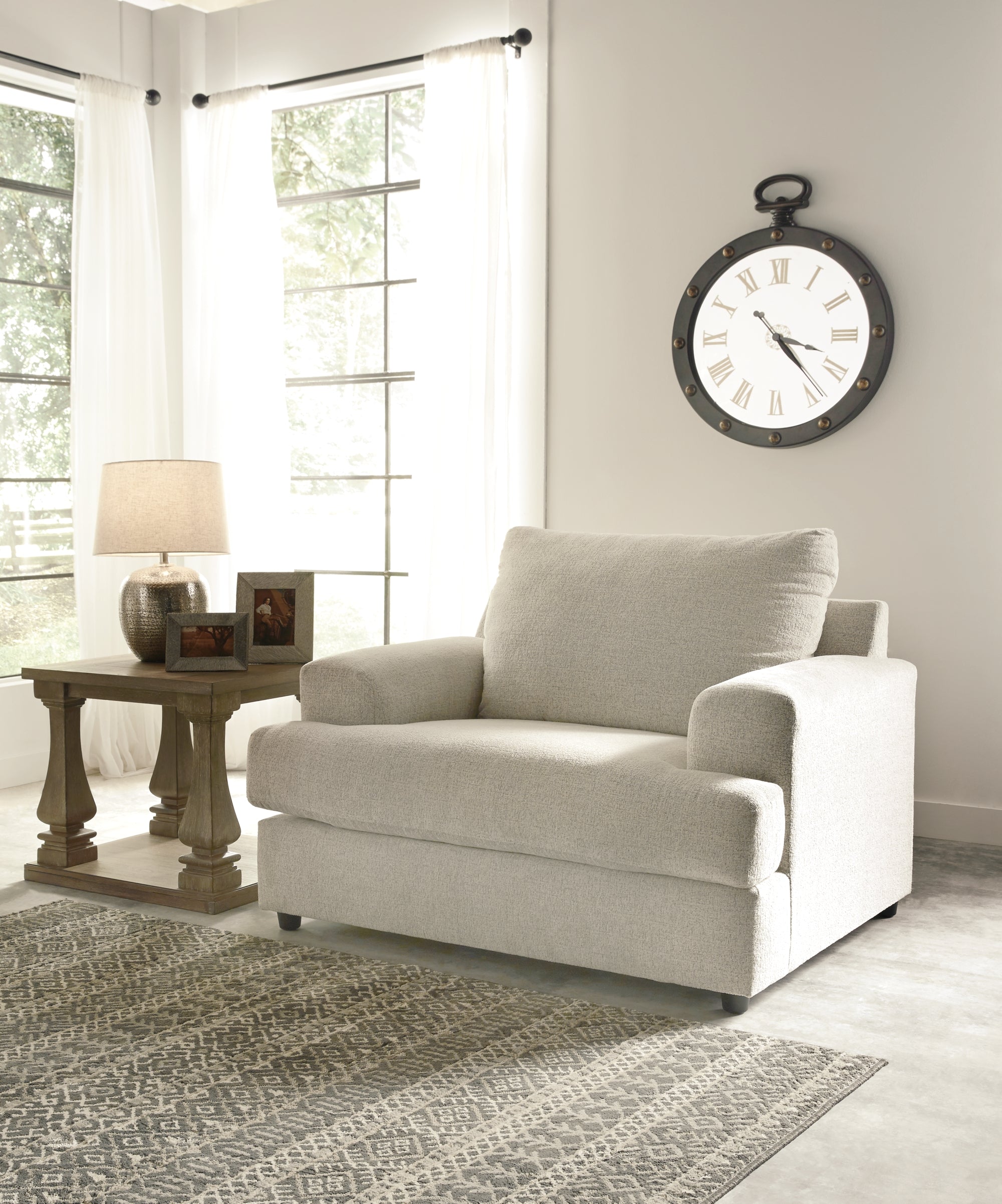 Soletren Stone Oversized Chair – Luna Furniture