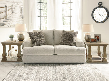 Soletren Stone Loveseat from Ashley Furniture - Luna Furniture