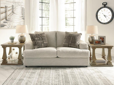 Soletren Stone Loveseat from Ashley Furniture - Luna Furniture