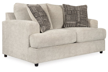Soletren Stone Sofa, Loveseat, and Ottoman from Ashley Furniture - Luna Furniture