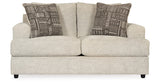 Soletren Stone Loveseat from Ashley Furniture - Luna Furniture