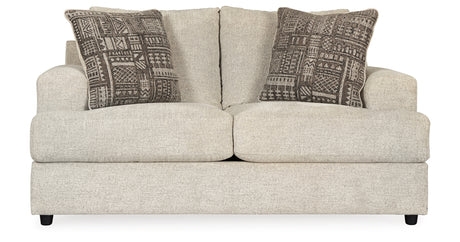 Soletren Stone Loveseat from Ashley Furniture - Luna Furniture