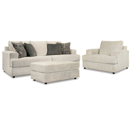 Soletren Stone Sofa, Chair, and Ottoman from Ashley Furniture - Luna Furniture