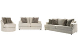 Soletren Stone Sofa, Loveseat and Accent Chair from Ashley Furniture - Luna Furniture