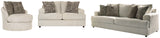 Soletren Stone Sofa, Loveseat and Accent Chair from Ashley Furniture - Luna Furniture