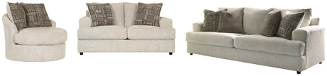 Soletren Stone Sofa, Loveseat and Accent Chair from Ashley Furniture - Luna Furniture