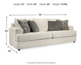 Soletren Stone Sofa, Loveseat and Accent Chair from Ashley Furniture - Luna Furniture