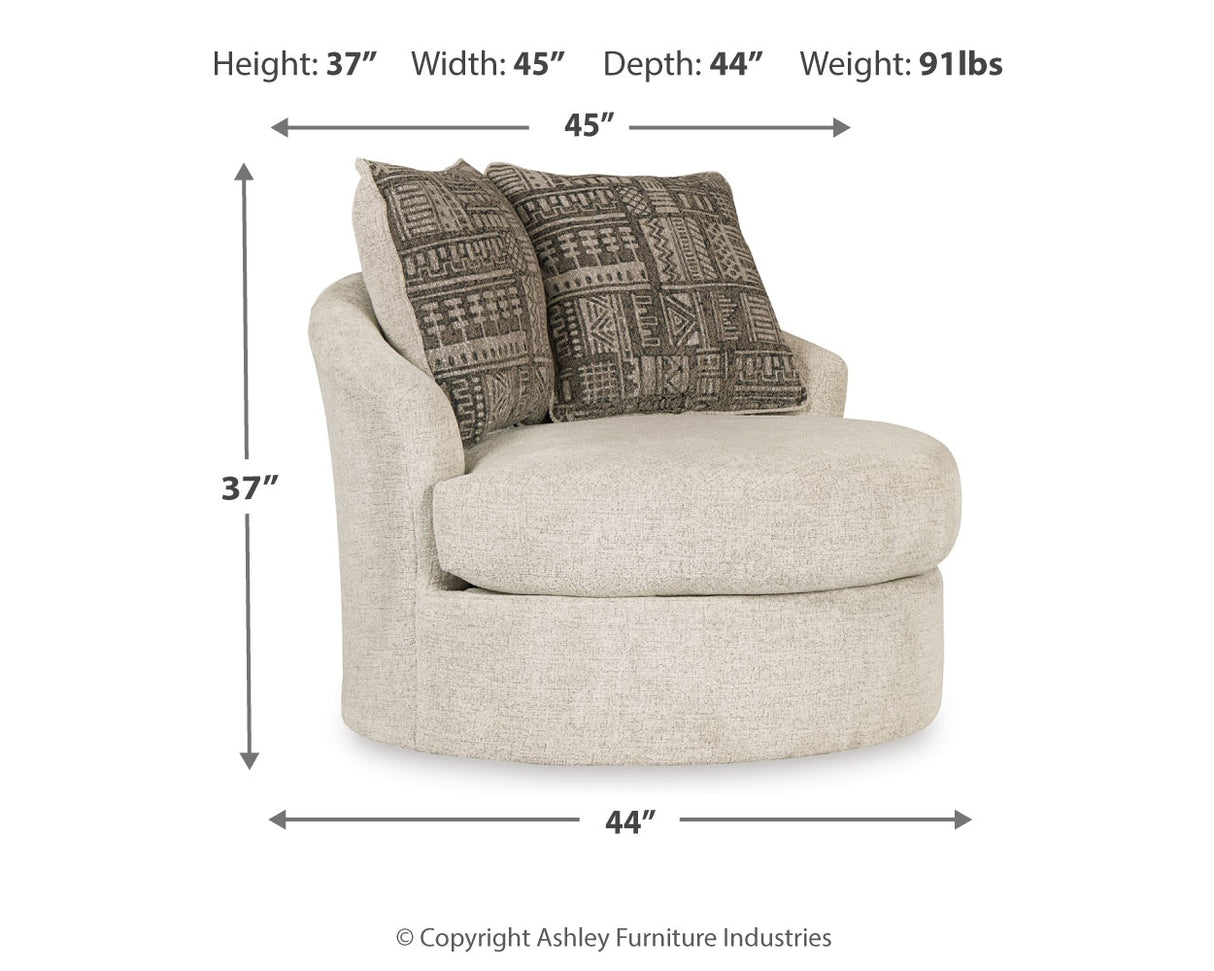 Soletren Stone Accent Chair from Ashley - Luna Furniture
