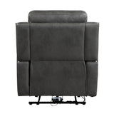 Kellen Smoky Gray Reclining Chair from Homelegance - Luna Furniture