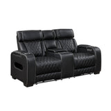 Fairway Black Power Reclining Chair from Homelegance - Luna Furniture