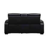 Fairway Black Power Double Reclining Sofa from Homelegance - Luna Furniture